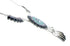 Zuni Sterling Silver Multi-Stone Inlay Sunface Necklace & Earrings Set SN20307